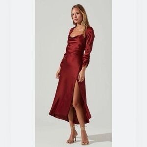 ASTR The Label Rust Gracie Dress